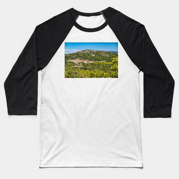 Korčula Baseball T-Shirt by ivancoric